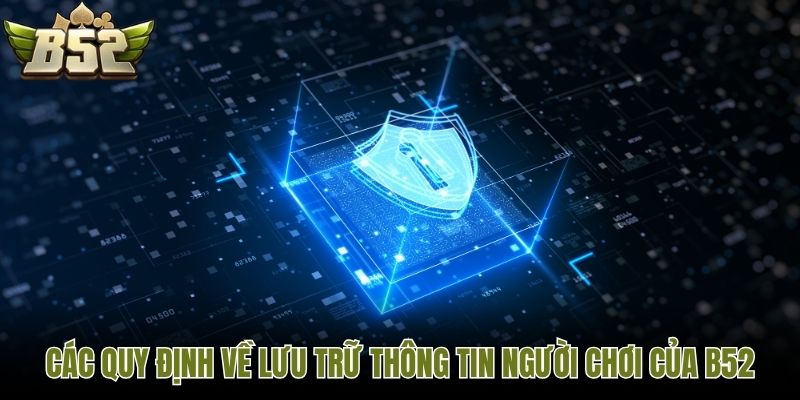Các quy định về lưu trữ thông tin người chơi của B52
