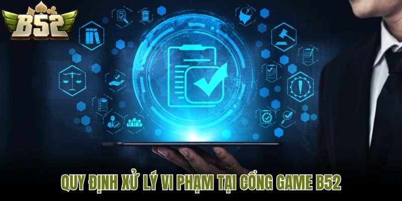Quy định xử lý vi phạm tại cổng game B52